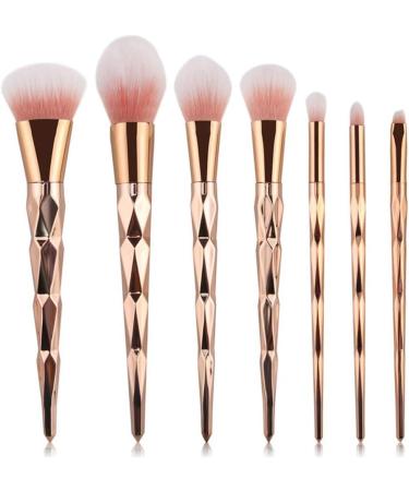 Make Up Brushes Set 7 Pieces Professional Cosmetic Brushes Powder Foundation Eyeshadow Eyeliner Highlighter Brush Kits for Both Beginners and Professional Makeup Artist Stylish and Popular - Buy Online on GoSupps.com