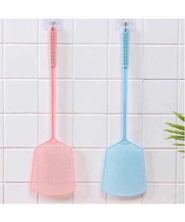 Heavy-Duty Fly Swatter for Outdoor Use - Long-Handled Fly Swatter with Comfortable Grip | Sustainable Outdoor Control Solution - Natural Bamboo Handle for Gardens Picnics and Camping Trips 01 - Buy Online on GoSupps.com
