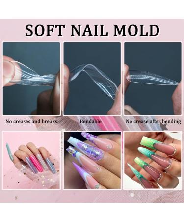 144 Pieces Nail Extension Gel - 6 Styles & 12 Sizes for Perfect Manicure | DIY Nail Art Kits - Buy Online on GoSupps.com