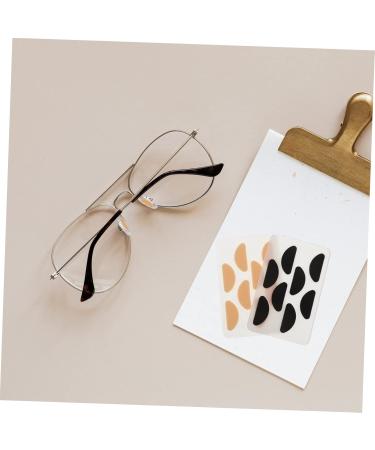 Healeeved 120 Pairs EVA Sponge Nose Pads for Glasses - Nasal Pillows & Stripes for Comfort - Black Skin Color - 3 Sets (2x0.8x1cm) - Perfect for Sunglasses & Eyewear Support - Buy Online on GoSupps.com