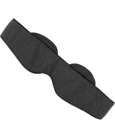 Memory Cotton 3D Contoured Cup Eye Patch for Headache Relief Light Blocking with Storage Bag Ideal for Meditation Yoga Travel - Buy Online on GoSupps.com