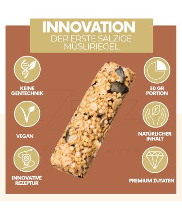 Zbarz Vegan Energy Bars - 12 Pack Basil Flavor | Sugar-Free Vegetable Snacks for Cycling & Hiking - Buy Online on GoSupps.com