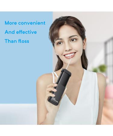Enterpuly Portable Oral Shower 2023 | Travel-Friendly Wireless Mouth Shower | 3 Modes 5 Nozzles Electric Tooth Shower for On-the-Go Care - Buy Online on GoSupps.com