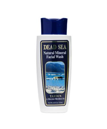 Malki Dead Sea Products Natural Mineral Facial Wash | Natural Face Wash | SLS-Free Gentle Care for Acne-Prone Skin and Eczema | Purifying Sage Chamomile Nettle and Frankincense Formula