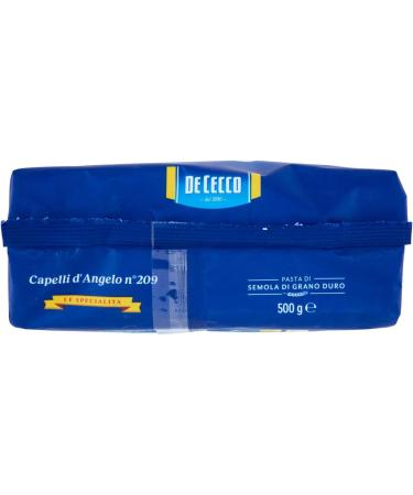 De Cecco Capelli D'Angelo 209 - Authentic Italian Angel Hair Pasta by De Cecco - Buy Online on GoSupps.com