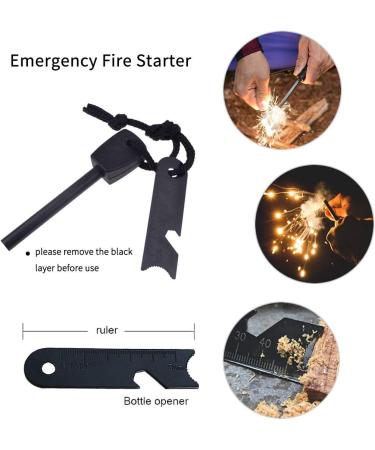 SHBC Compact First Aid Kit (139 Piece) - Adventure Medical Kit with Waterproof Case - Includes Emergency Blanket, Fire Starter, Compass, Wire Saw - for Survival, Home, Car, Camping, Hiking, Hunting, Sports - Buy Online on GoSupps.com