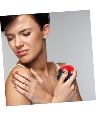 Buy Tovinanna 1stk Massage Globe - Portable Trigger Point Fitness Ball for Effective Exercise & Recovery | Red Gym Accessory (6.5x6.1cm) - Buy Online on GoSupps.com