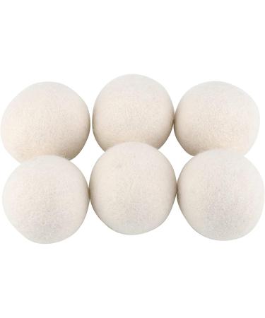 Buy Wool Dryer Balls - 6Pcs Reusable Natural Softener Balls for Laundry | Eliminate Static & Enhance Drying - Buy Online on GoSupps.com
