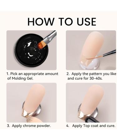 Nail sculpting gel LED/UV 7 ml Non-sticky sculpting adhesive for travel home school indoor use - Buy Online on GoSupps.com