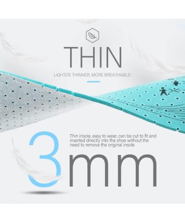 Buy XINIFOOT 6 Pairs Breathable Shoe Insoles - Double-Layer Foam Comfort Insoles for Men & Women - Soft Cushioning & Free Cutting Replacement Insoles - International Shipping Available - Buy Online on GoSupps.com
