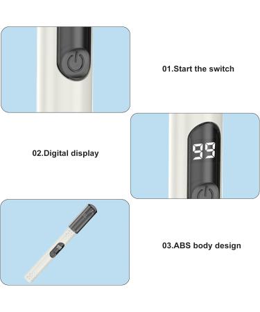 Best Nose Hair Trimmer for Men & Women - Portable Electric Facial Hair Removal Tool with Rechargeable Battery & Replacement Head - Buy Online on GoSupps.com