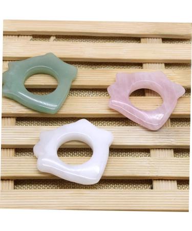 Natural 5x5cm Scraping Massager Ring Tool for Neck Face Arms and Feet - Sha-Point Skin Care - Buy Online on GoSupps.com