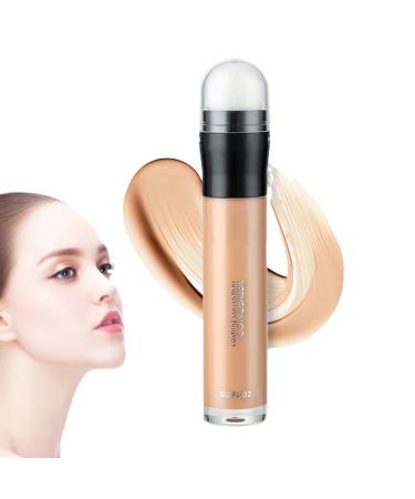 Full Coverage Concealer Stick,Air Cushion Foundation Beauty Wand | Face Makeup for Lightening Eyes, Beauty Wand for Foundation Honhoha