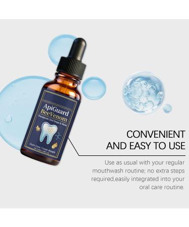 Mouthwash - 50ml Alcohol-Free Natural Gum and Teeth Cleanser - Oral Hygiene Solution | For Health Travel Dry Mouth Adults Dental Repair Refreshing - Buy Online on GoSupps.com