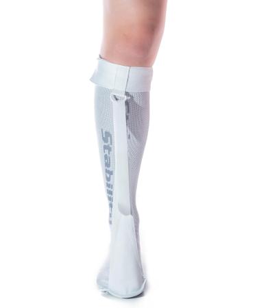 StrictlyStability White Strap Sock for Plantar Fasciitis Achilles Tendonitis Tight Calves M - Buy Online on GoSupps.com