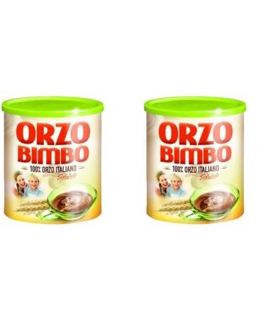 Orzo Bimbo Coffee Soluble Instant Cup Pack of 2 x 120gr Barley Great Taste Made In Italy