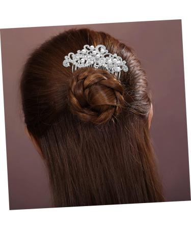 DOITOOL French Side Comb Small Womens Hair Accessories Bridesmaid Hair Comb Veils for Brides Wide Teeth Side Pins Goody Hair Clips for Women Bridal Hair Clip Metal Women's - Buy Online on GoSupps.com