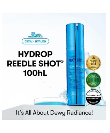 G n rique REEDLE SHOT - 100 CICA x HYALON Hydrop Reedle Shot Moisturizing Serum for Radiant Skin 100 ml