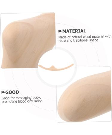 Shop Sewoart Wooden Face Massage Device | Point Treatment Rod & Body Massage Bar - At-Home Skin Care Tool - Buy Online on GoSupps.com