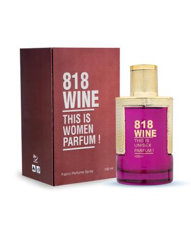 HP_818 Wine Eau De Parfum for Women 100 ml | Warm Inviting Red wine scent eau de parfum | Ylang Ylang Plum & | Best Date Night Fragrance | Gift For Women