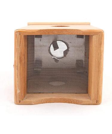 Zhongjiuyuan Moxa Roll Stick Box | Bamboo Moxibustion Holder for Healing Therapy | Health Care Essential - Buy Online on GoSupps.com