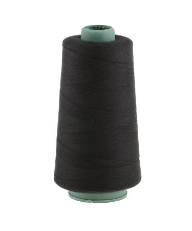 Gazechimp Wig Hair Extensions Sewing Thread - Hair Extensions Weft Yarn - Black