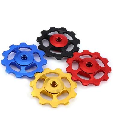 Stylrtop 11T Aluminum Sealed Bearing Jockey Wheel Rear Derailleur Pulley - 2 Pack (Blue) | For Shimano, Sram & More - Buy Online on GoSupps.com