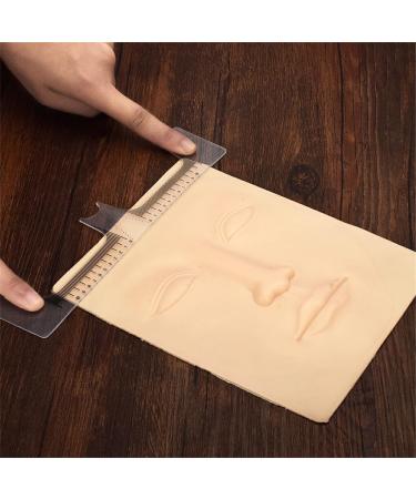 IOIUSKKU Eyebrow Ruler Eyebrow Stamping Kit Flexible Rulers EyeBrow Microblading Supplies Tattoo Nose Bridge Stencils - Buy Online on GoSupps.com