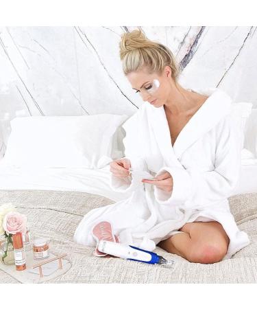 INCELLICE Derma Pen Hair Professional Microneedling Pen for Hair Beard Growth with 2 Replacement Cartridges 5 Speeds Blue Auto Dermapen - Buy Online on GoSupps.com