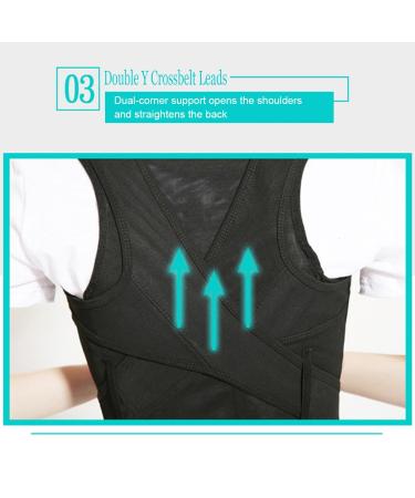 Back Brace Adjustable and Posture Corrector for Men and Women Spine Support for Scoliosis Hunchback and Back Pain Relief(Large(Waist 25-28")) - Buy Online on GoSupps.com