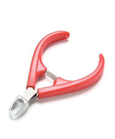 QXSJEDYCH Nail Clippers Stainless Toe Finger Cuticle Nipper Clipper Trimmer Cutter Plier Scissors Nail Manicure Tool Color Nails Rot