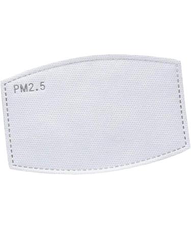 Trimming Shop PM2.5 Activated Carbon Filters Replaceable Protective Mouth Filter Paper for Face Mask Anti Haze Dustproof 5 Layers Filters for Outdoor & Indoor 5pcs - Buy Online on GoSupps.com