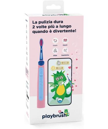 Smart Sonic Kids Electric Toothbrush (Blue/Pink) Blue pink