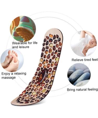 Acupressure Cobblestone Massage Insoles - Reflexology Foot Pads for Men & Women | International Shipping Available - Buy Online on GoSupps.com