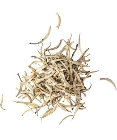 East London Tea Co. - SILVER NEEDLE Loose-Leaf White Tea | High in Antioxidants | 100% natural ingredients (40g Tin) - Buy Online on GoSupps.com