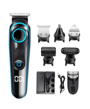 Buy Men's Hair Clipper Set - Cordless Beard Trimmer & Eyebrow Razor - Electric Hair Shears for Barbers - Perfect for Manscaping - International Shipping Available - Buy Online on GoSupps.com