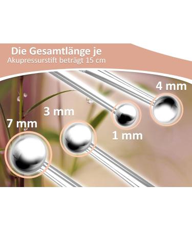 Acupressure Pen Set - 1/4 & 3/7 mm Acupuncture Massage Pens for Instant Pain Relief - Shop Internationally - Buy Online on GoSupps.com