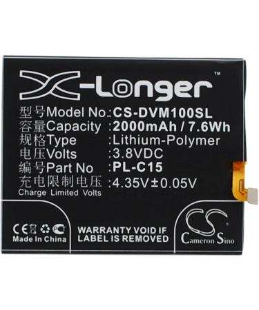 2000mAh Replacement Battery for DOOV PL-C15 LM1 - High Quality & Fast Shipping Worldwide - Buy Online on GoSupps.com