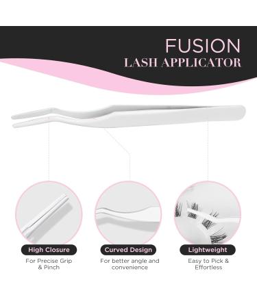 LASHVIEW DIY Eyelash Extension Kit - 12 Clusters Volume Lashes Set with Applicator and Bond & Seal - C14 12mm C curl Lashes Pack - Buy Online on GoSupps.com