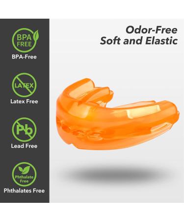 Buy 2 Pieces of Mouth Protection for Sports Ultimate Comfort & Safety | International Shipping Available - Buy Online on GoSupps.com