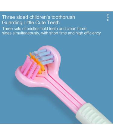 360 Sensory Toothbrush for Toddlers - Soft Bristles 3-Page Design Green Gift for Children - Buy Online on GoSupps.com