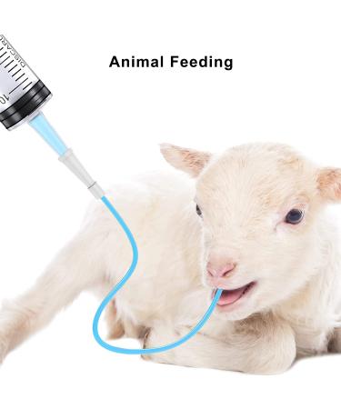 4 Packs Lamb Goat Puppy Kitten Feeding Tube Kit - 2x 16 FR Tube & 2x 60 ML Syringe - Pet Nursing Tool for Small Animals - Buy Online on GoSupps.com