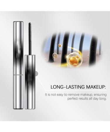 WJnflQN Smudge Resistant Mascara Natural 4D Eyelash Cosmetics for Sensitive Eyes Women Teenagers Girls Lady Mother Dating Night Out Wedding and Concert - Buy Online on GoSupps.com
