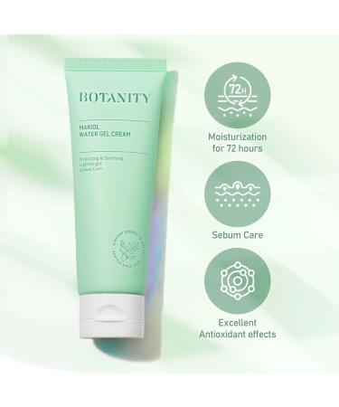 Makiol Water Gel Cream - Hydrating & Mattifying Moisturizer for Oily Skin | Sebum Care & Pore Management | 2.82oz - International Shipping Available - Buy Online on GoSupps.com