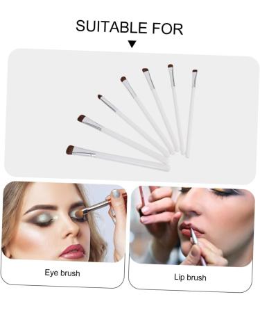 NOLITOY Makeup Supplies 7pcs Eye Shadow Brush Set Eye Blending Brush Eyeshadow Eyeshadow Applicator Makeup Makeup Tool - Buy Online on GoSupps.com