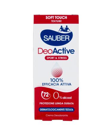 Sauber Deoctive Crema Deodorant - 30 ml