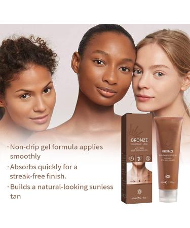 Dajidafu Women Arm Leg Face Sunless Self-tan Cream Girls Natural Ingredients Bronzing Tanner Tanning Cream Beauty Supplies - Buy Online on GoSupps.com