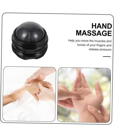 Healeved Lacrosse Massage Ball - Deep Tissue Self-Massage Device for Sports & Fitness - Trigger Point Relief (6.5x6.1cm Black) - Buy Online on GoSupps.com