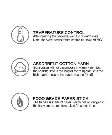 30pcs Baby Tongue Cleaner & Mouth Cleaning Pen - Dental Care for Babies 0-3 Years Old - Buy Online on GoSupps.com