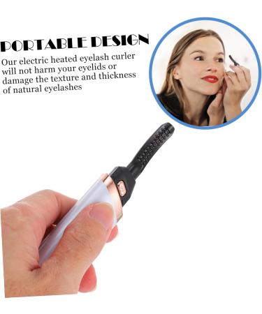 Didiseaon Eyelash Curler Mini Electric Eyelashes Curler Eyelash Tool Eye Beauty Makeup Tools Mini Eye Professional Styling Tools Lashes Tool White Abs Electrical Tools Curly - Buy Online on GoSupps.com